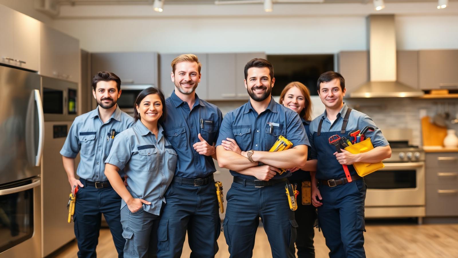 Suraksha Gas Stove Service technician team in Pune
